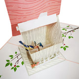 Mother's Day Birdhouse 3D Pop Up Card