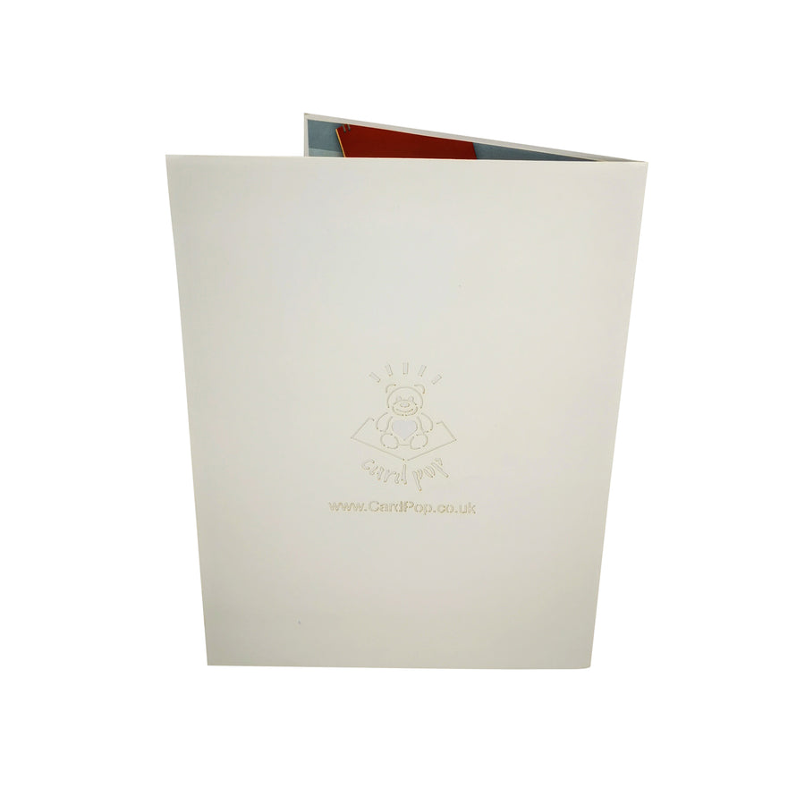 Mother's Day Desk Flowers 3D Pop Up Card UK