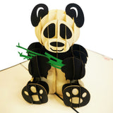 Panda 3D Pop Up Card UK