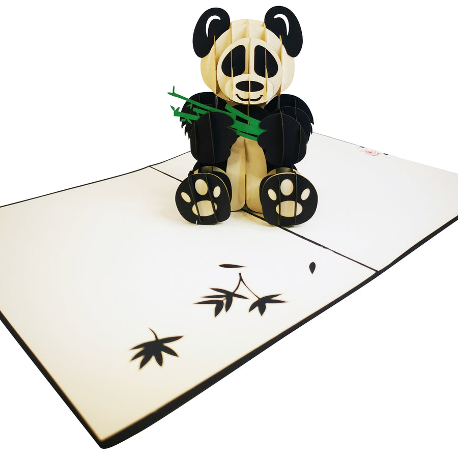 Panda 3D Pop Up Card UK