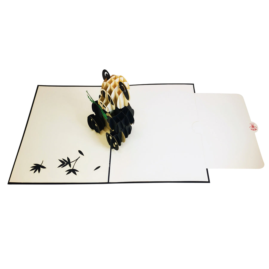 Panda 3D Pop Up Card UK