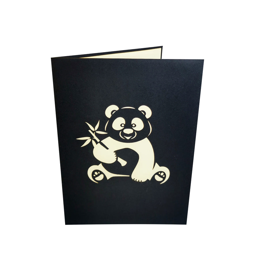 Panda 3D Pop Up Card UK