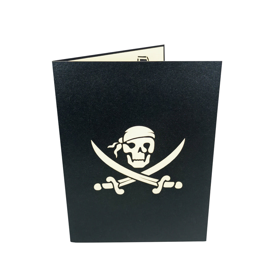 Pirate Ship Popup Card UK