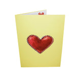 Teddy Bear & Love Heart 3D Pop Up Card UK