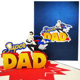 Super Dad 3D Pop Up Card UK