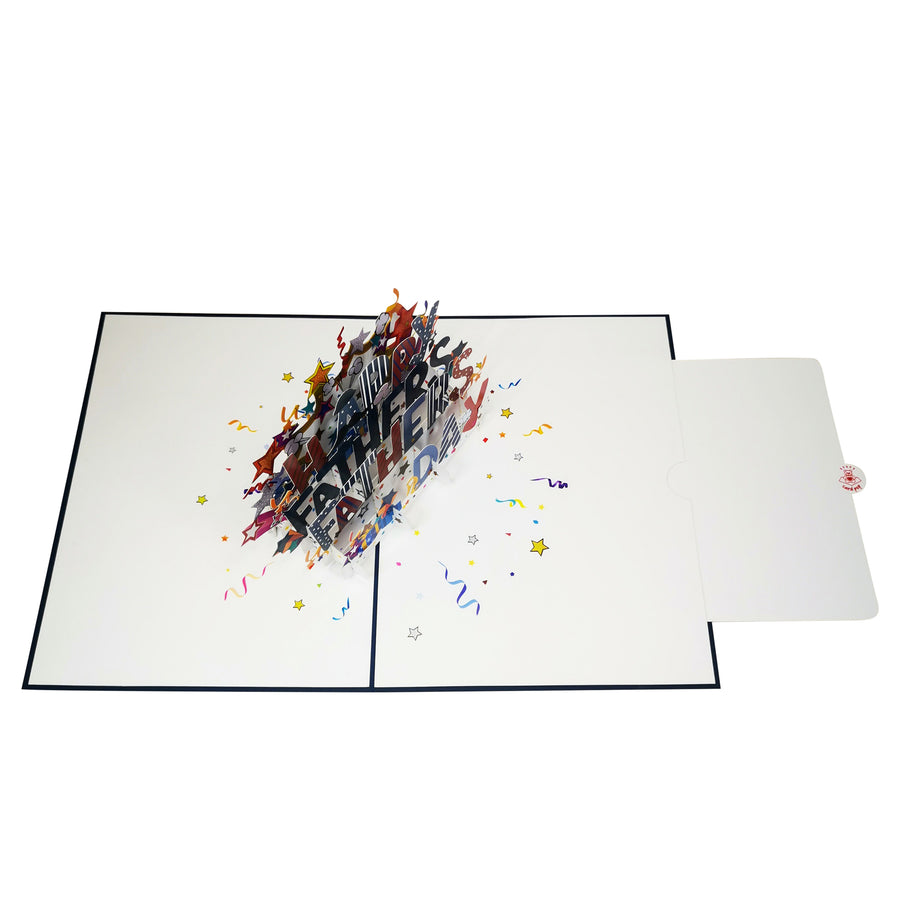 "Happy Father's Day" 3D Pop Up Card UK