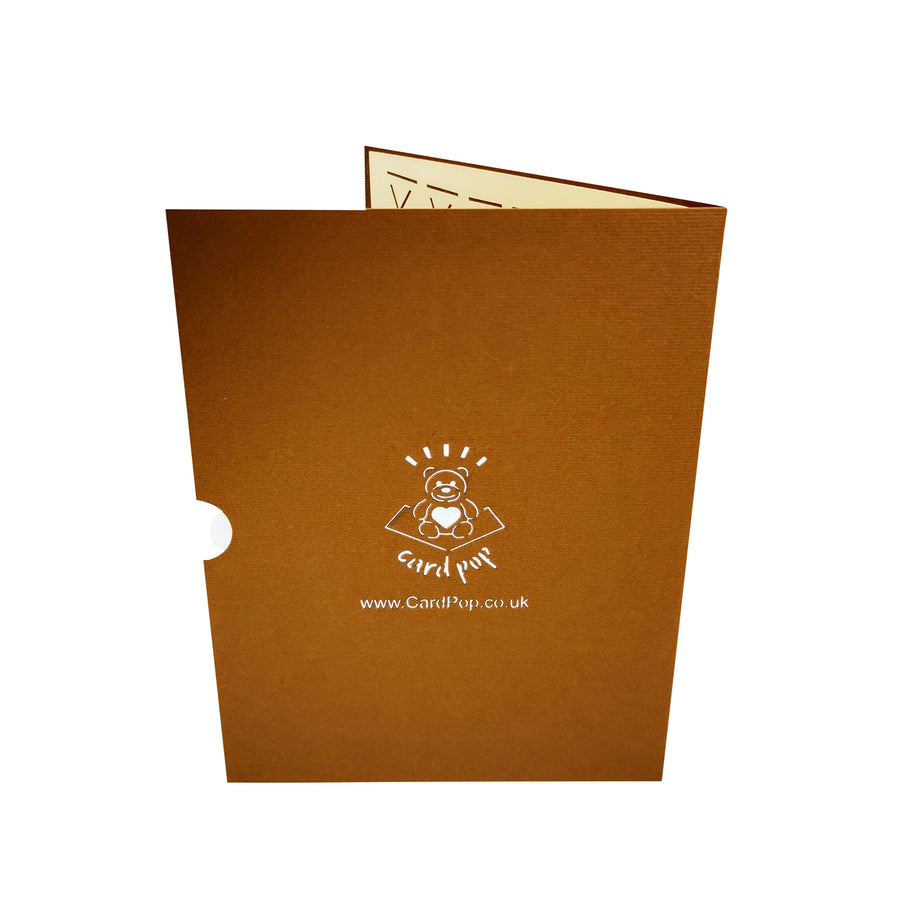 Bottle Of Beer 3D Popup Card UK