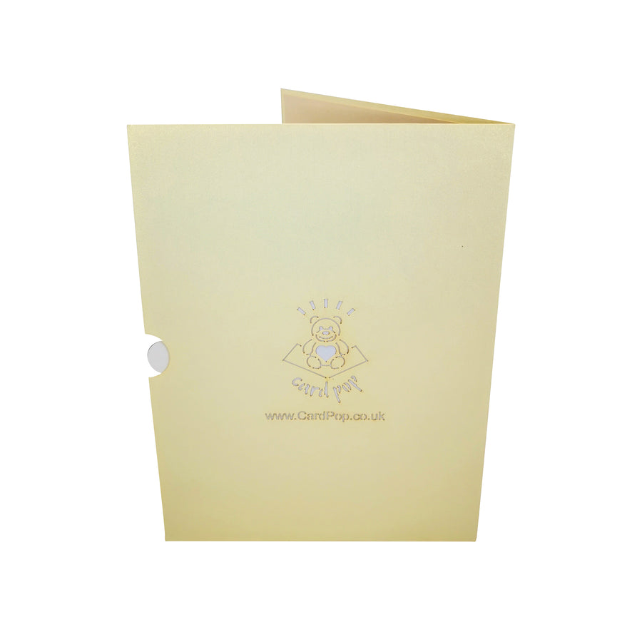 Colourful Choo Choo Train 3D Pop Up Card