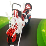 Lambretta 3D Pop Up Card UK
