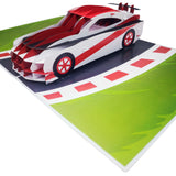 Racing Car Pop Up Card UK