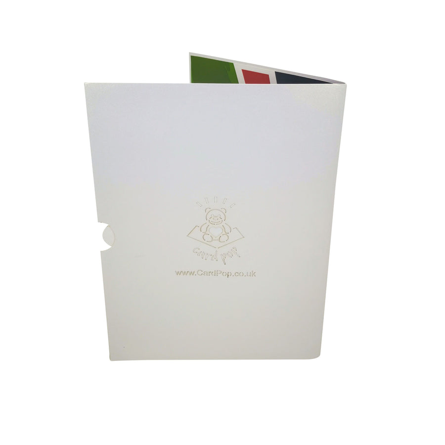 Racing Car Pop Up Card UK