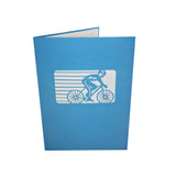 Cycling 3D Pop Up Card UK