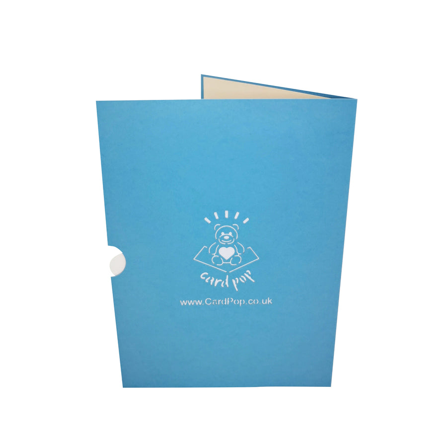 Cycling 3D Pop Up Card UK