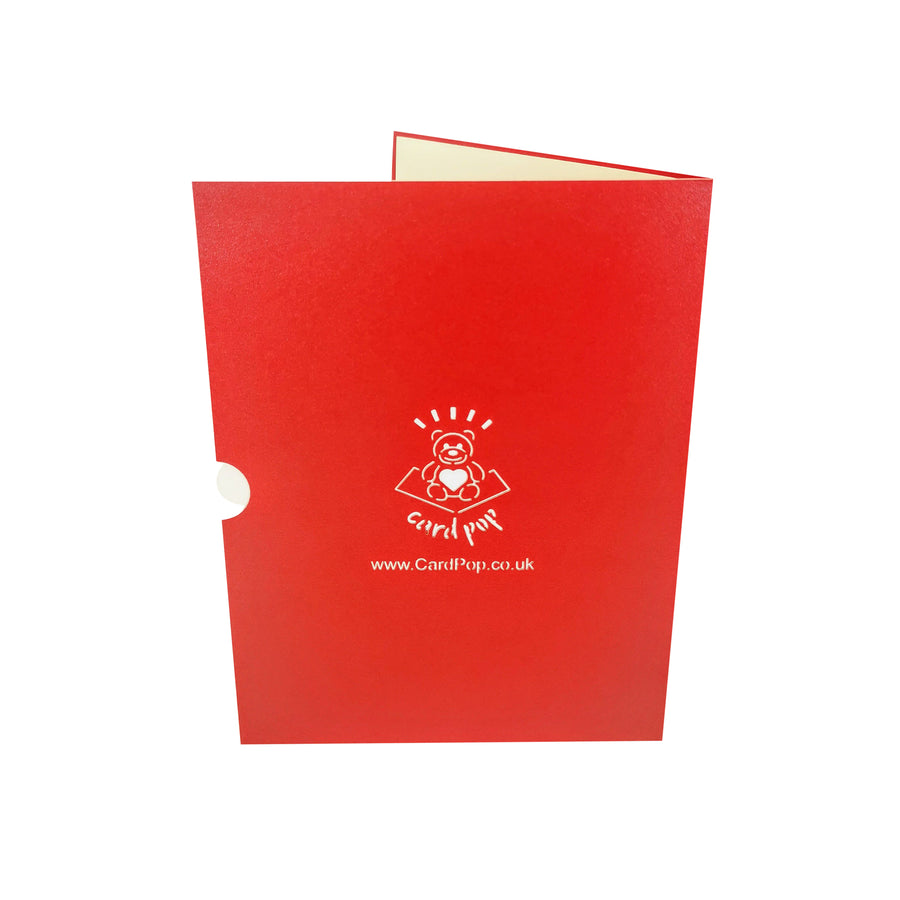 Fire Engine 3D Pop Up Card UK