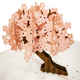 Pink Cherry Blossom Tree 3D Pop Up Card UK
