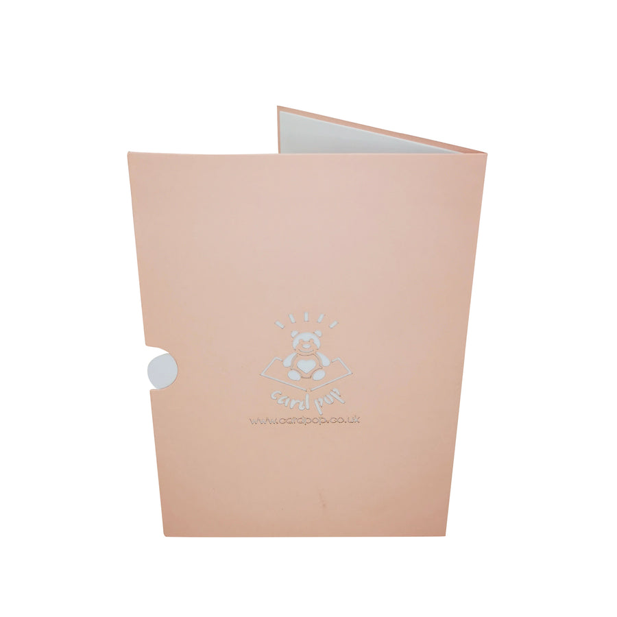 Pink Cherry Blossom Tree 3D Pop Up Card UK