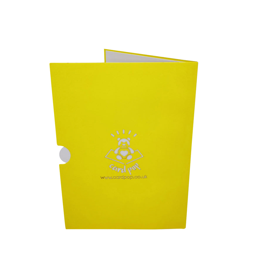 Sunflower Vase 3D Pop Up Card UK