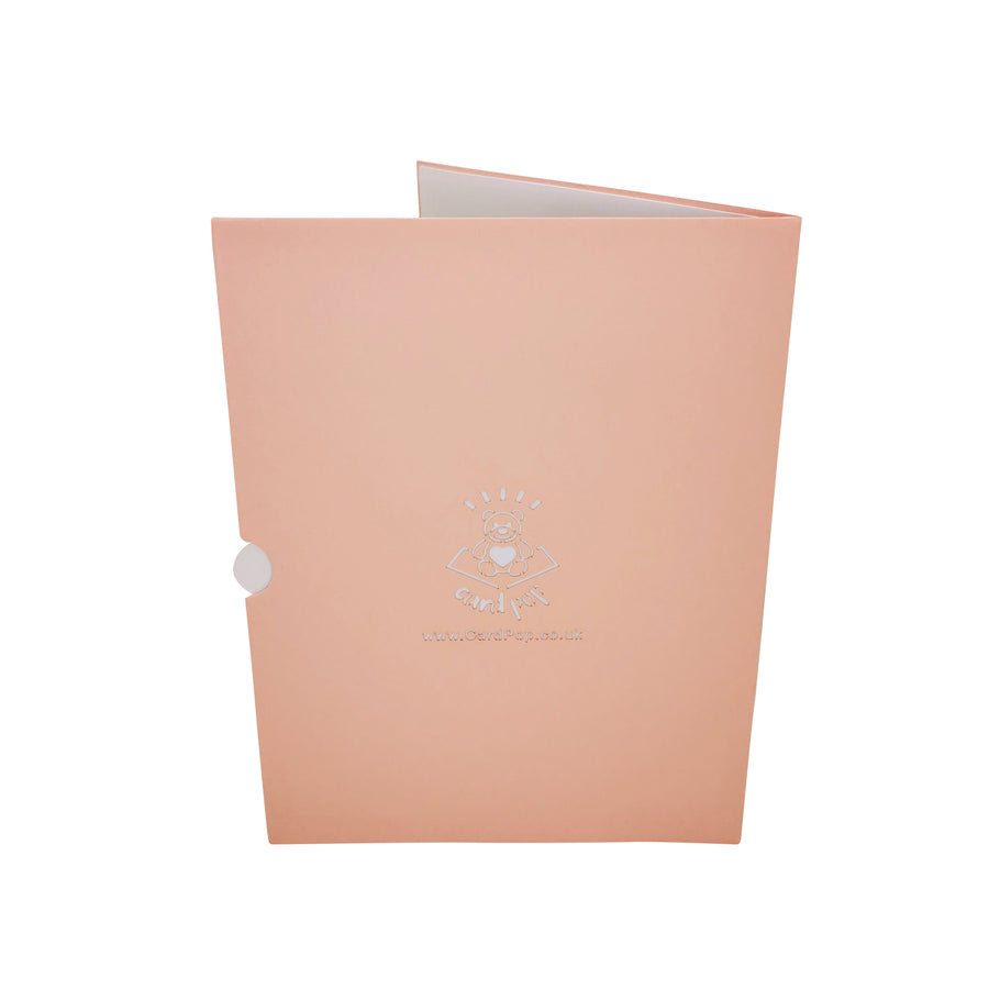 Tulip Flower Truck 3D Pop Up Card UK