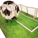 Football & Goal 3D Pop Up Card UK