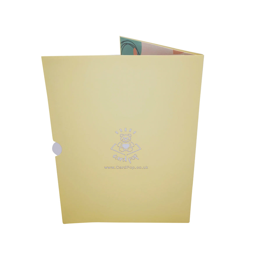 Coffee & Donuts 3D Pop Up Card UK