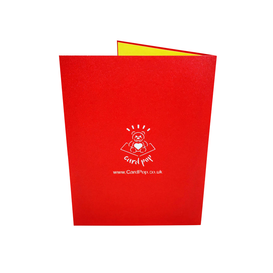 Phoenix from the Flames 3D Pop Up Card UK