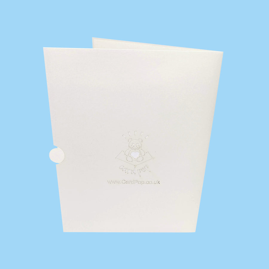 Fortieth Birthday 3D Pop-Up Card UK