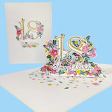 Eighteenth Birthday 3D Pop-Up Card UK