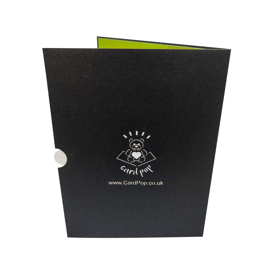 Motorbike 3D Pop-Up Card UK