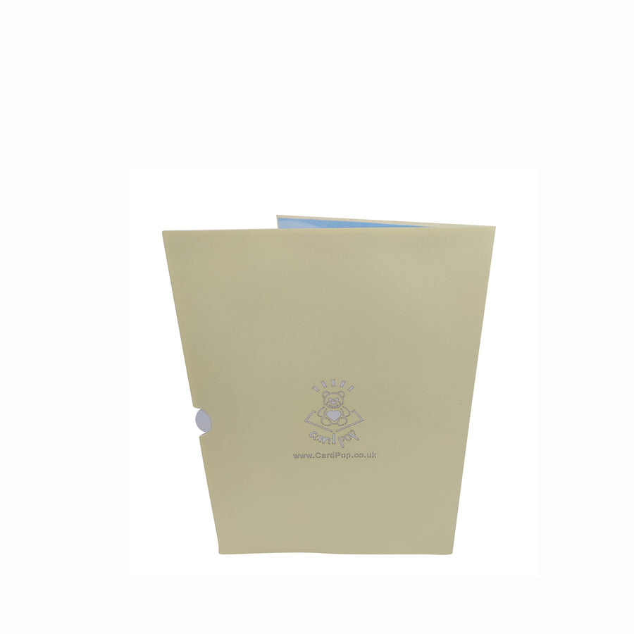 Santa & Christmas Present Pop-Up Card