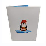 Christmas Penguin Pop-Up Card