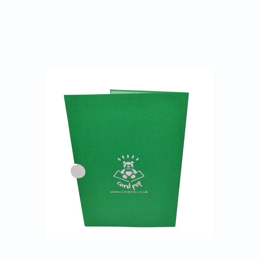 Golf Clubs & Bag Pop-Up Card