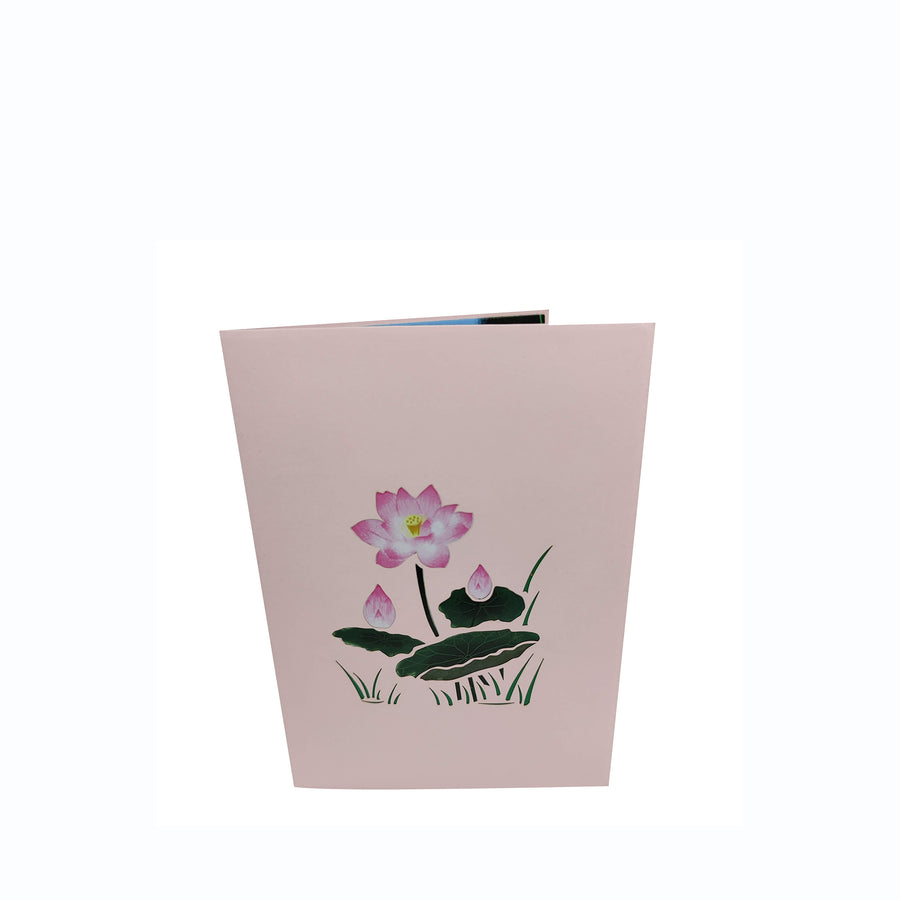 Lily Pad Pop-Up Card