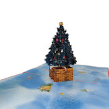 Decorative Christmas Tree Pop-Up Card
