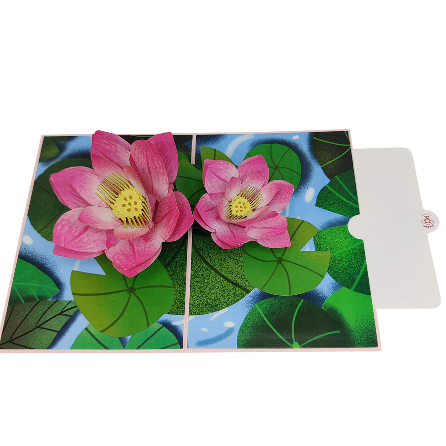 Lily Pad Pop-Up Card