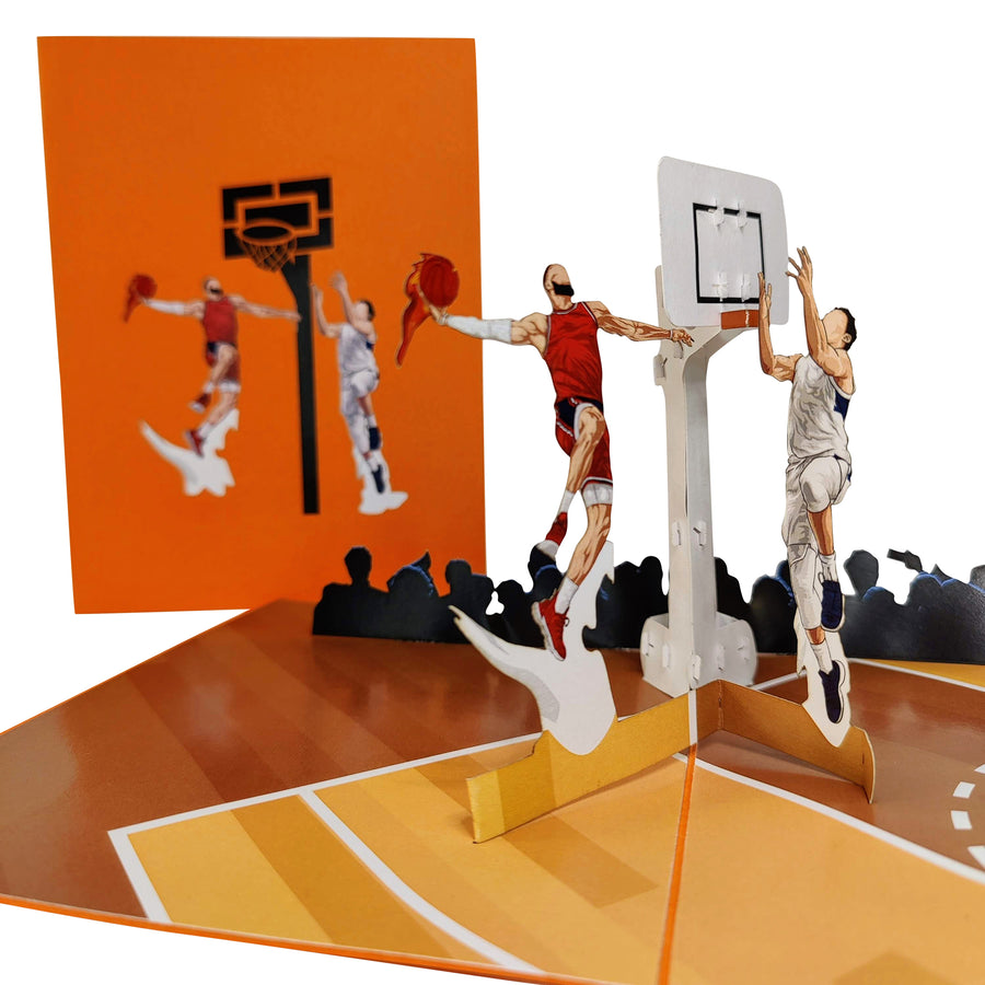 Basketball Pop-Up Card