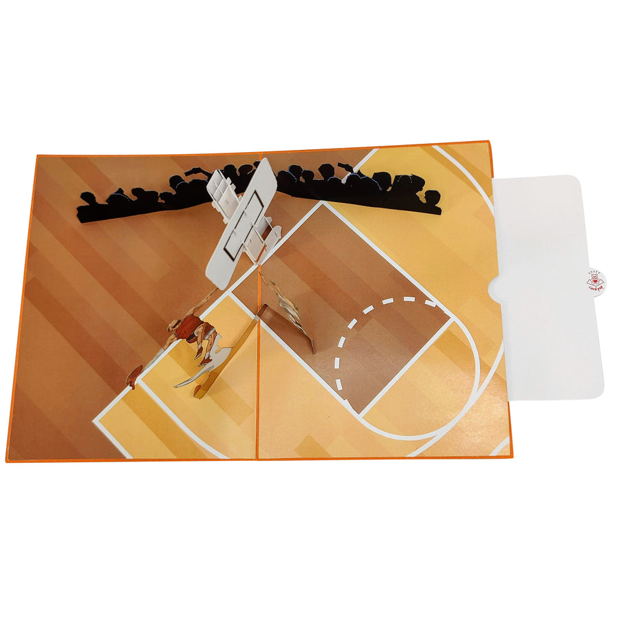Basketball Pop-Up Card