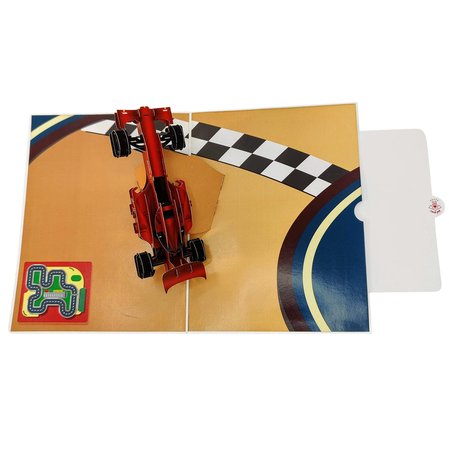 Formula 1 Pop-Up Card