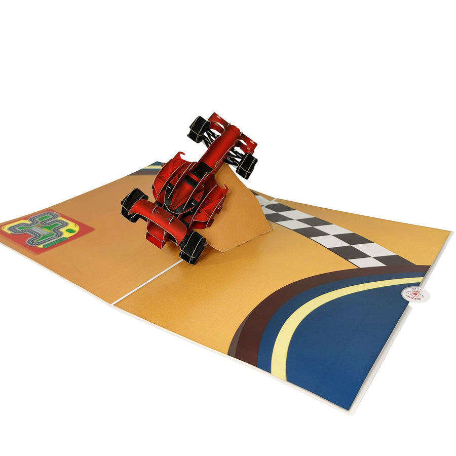 Formula 1 Pop-Up Card