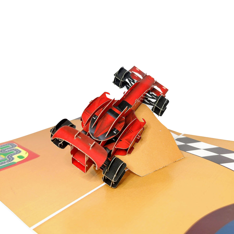 Formula 1 Pop-Up Card