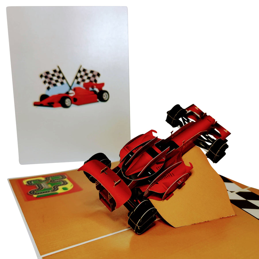 Formula 1 Pop-Up Card