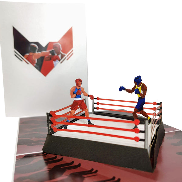 Boxing Pop-Up Card