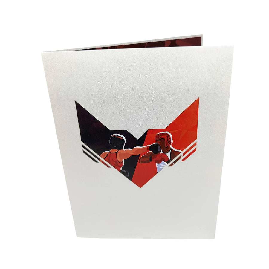 Boxing Pop-Up Card